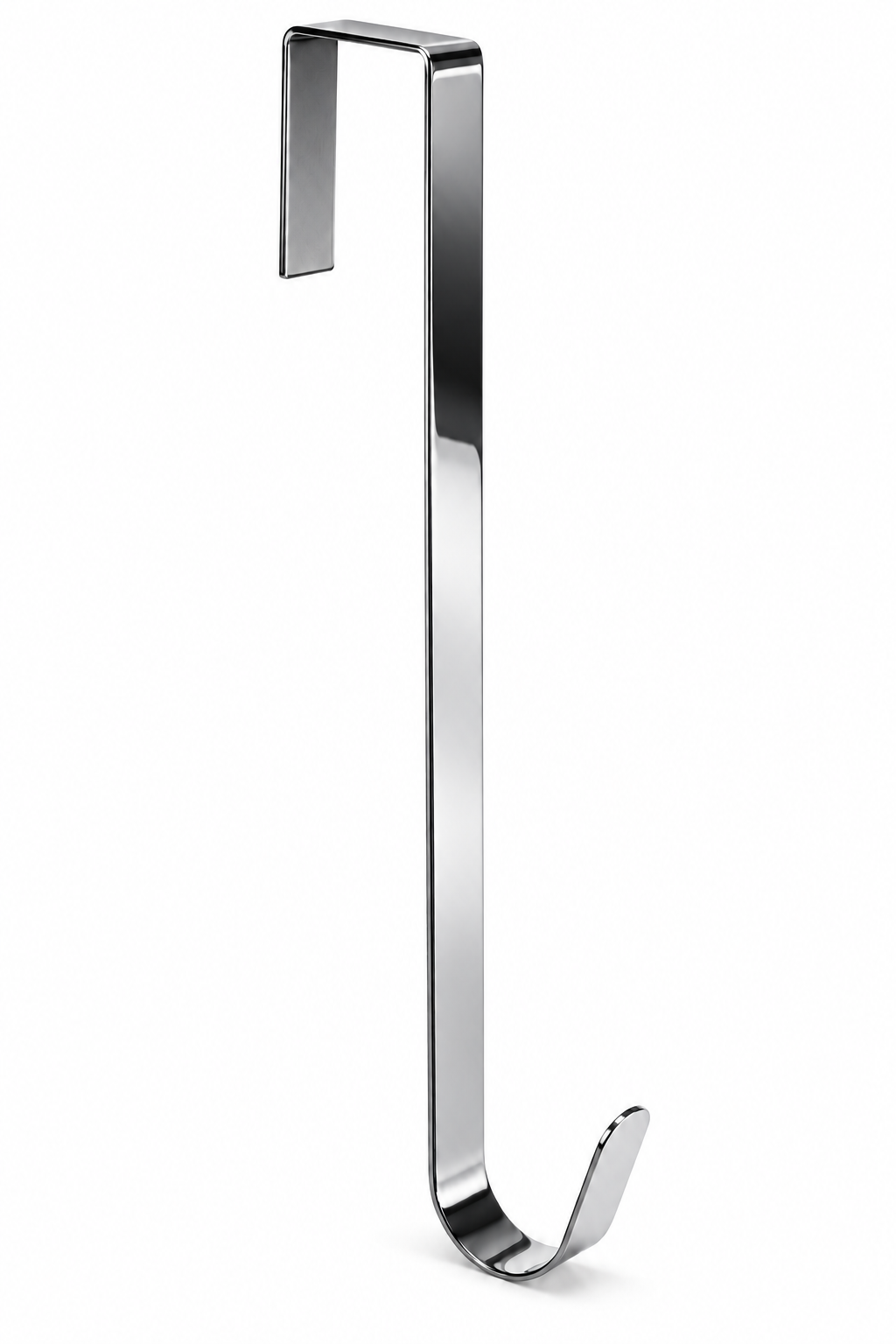 Suporte para Guirlanda Liso Prata 38 cm